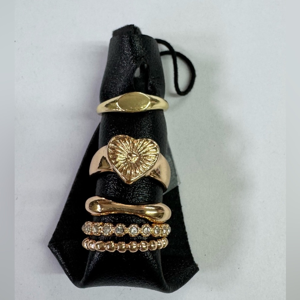 Shyanne Gold Intricate Ring Collection